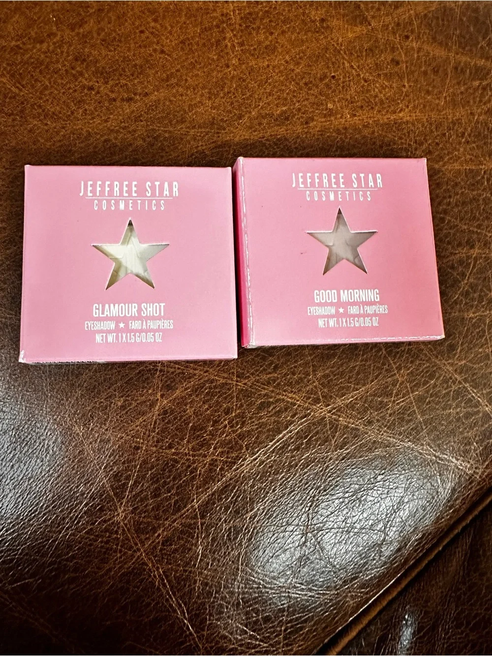 Jeffree Star set of two Eyeshadow - Good Morning and Glamour Shot